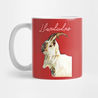 LLANDUDNO GREAT ORME GOAT RED Mug